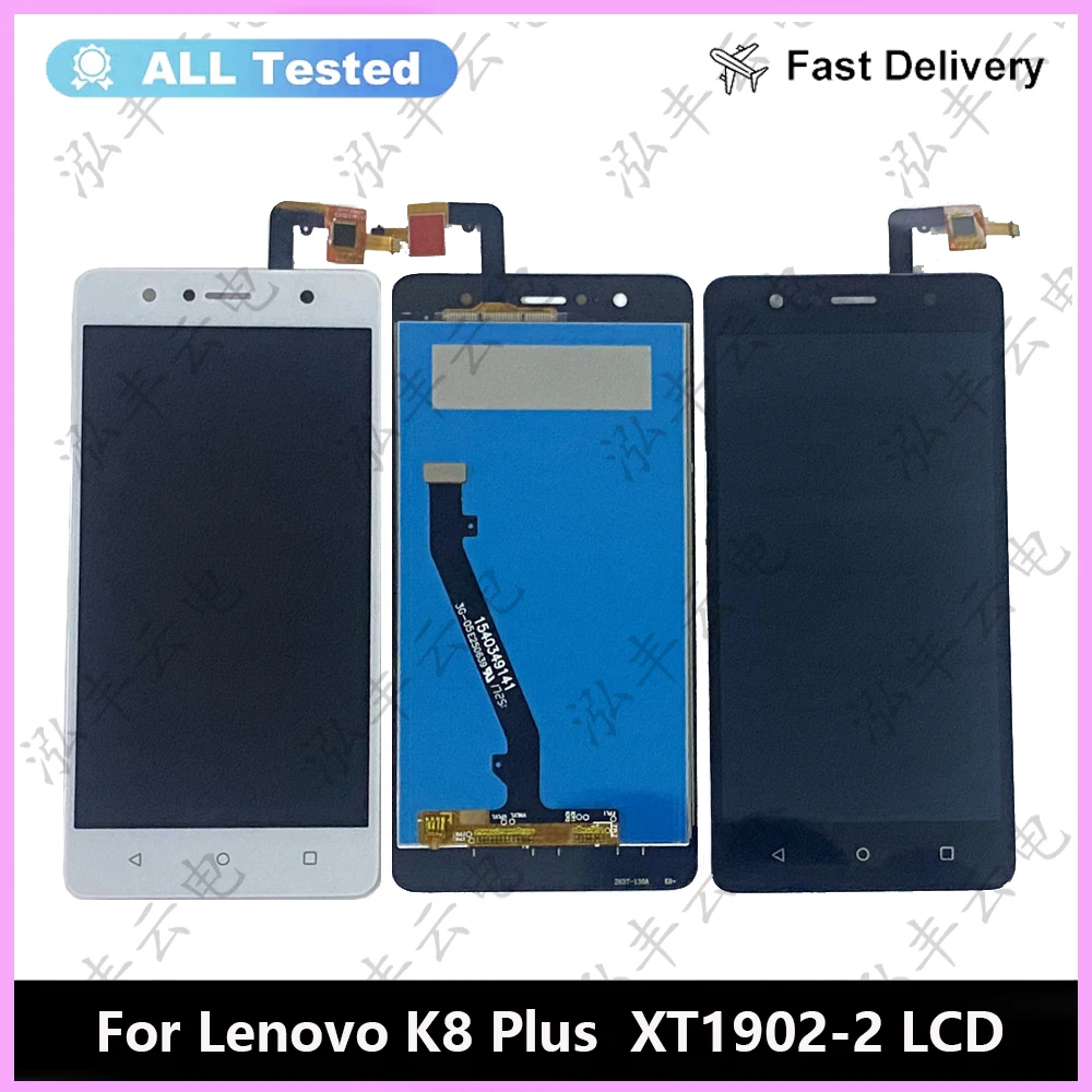 5.2 Inch Lcd Sensor Voor Lenovo K8 Plus Lcd-Display Lcd-Montage Touchscreen Digitizer Reparatie Lcd Lenovo K8 + Display XT1902-2-