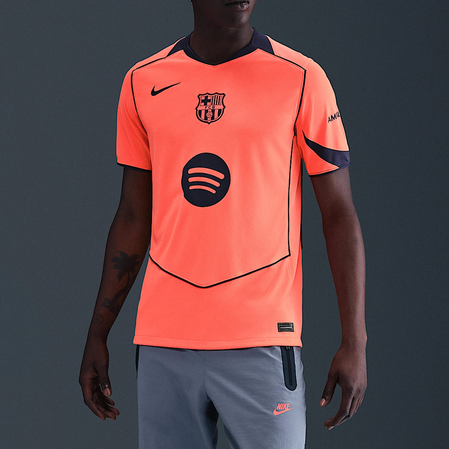 

Мужская футболка Nike Authentic Dri-FIT для тренировок по футболу, дышащая, с коротким рукавом HM3201-855