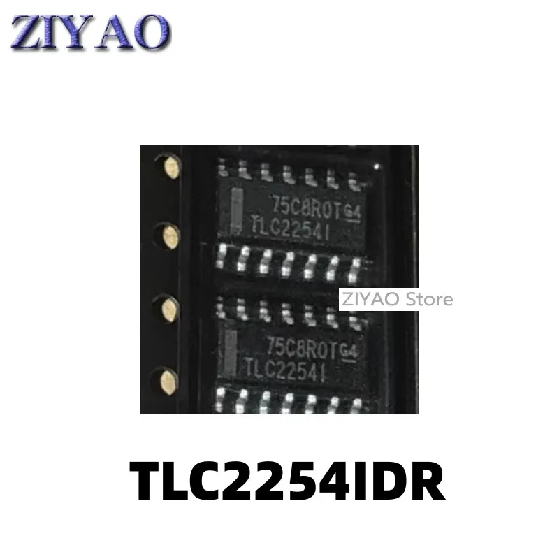 5PCS TLC2254I TLC2254IDR SOP14 pin operational amplifier chip chip chip IC