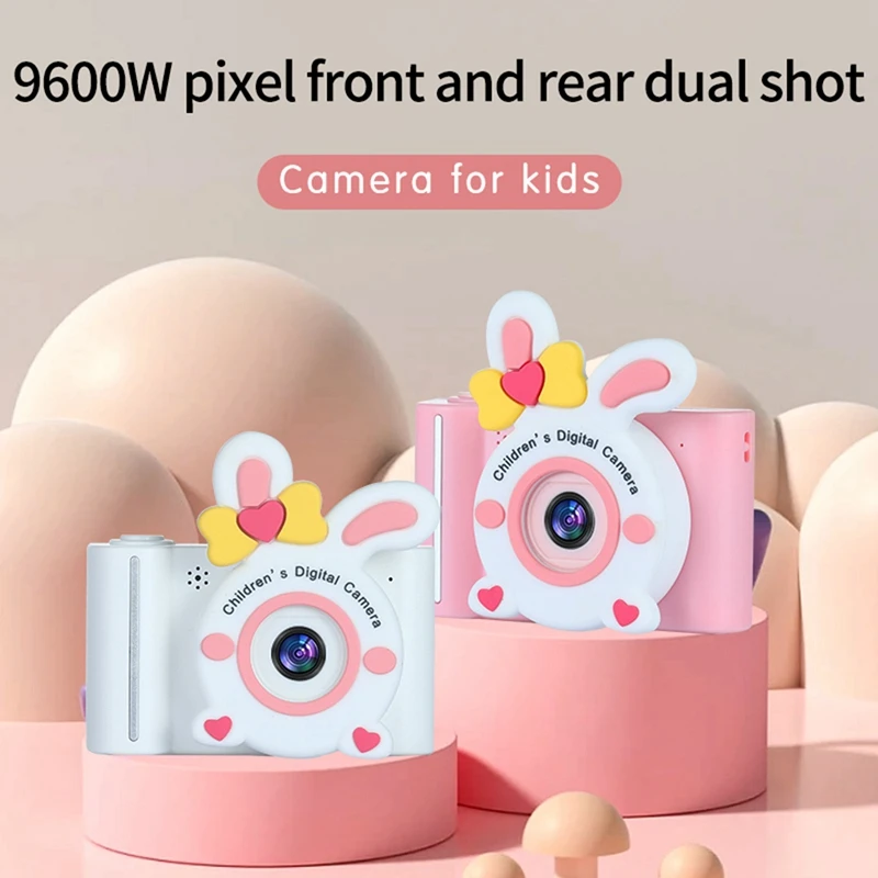 A16S HD Lente Dupla 4000W Pixel Câmera Dupla Frontal Traseira Sem Cartão de Memória Bateria Li-Ion Câmera Infantil