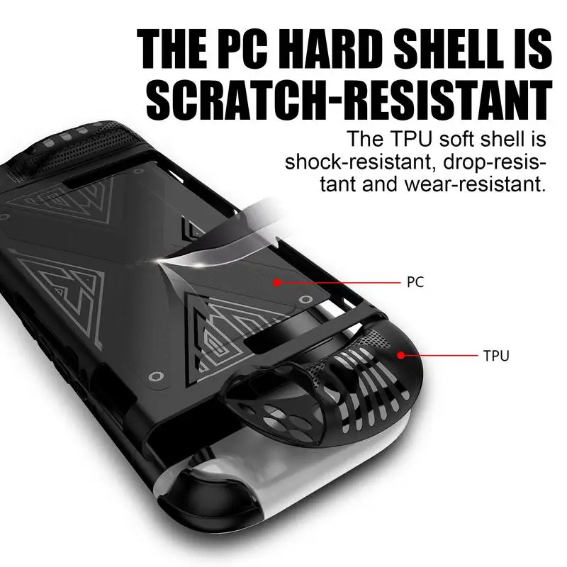 غطاء وحدة التحكم في الألعاب لجهاز نينتندو سويتش 2 حافظة لجهاز Switch2 من البولي يوريثان PC نوع غلاف حماية لملحقات ألعاب NS2 المضادة للخدش