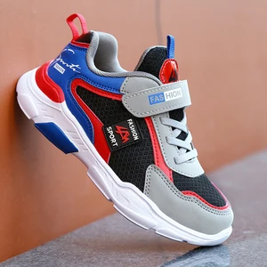 Children Children Children Casual Sports Shoes For Boys Breathable Summer Knit Children Hook & Loop Students Girls School Running Tennis 12 Main Sales Children's Sneaker Girl - №7