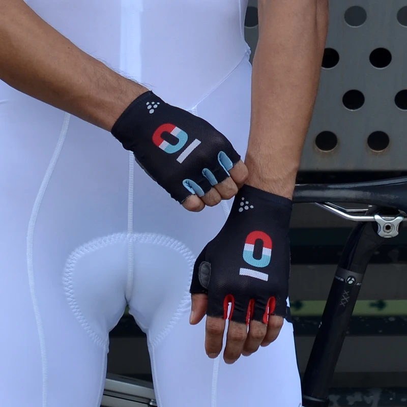 Men Women Breathable Edition Sports Gloves Guantes Ciclismo Pro TT Time Trial Bike Team Gloves Half Finger Cycling Gloves