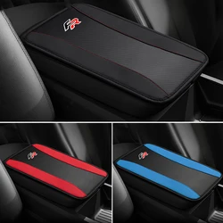 For Seat Leon FR Cupra Ibiza Altea Exeo Universal Car Armrest Mat PU Leather Center Console Arm Rest Box Protection Cushion Pad