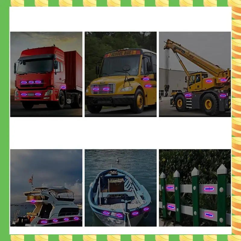 

AB53 Беспроводной светодиодный солнечный стробоскоп Водонепроницаемый светодиодный солнечный стробоскоп Солнечный стробоскоп