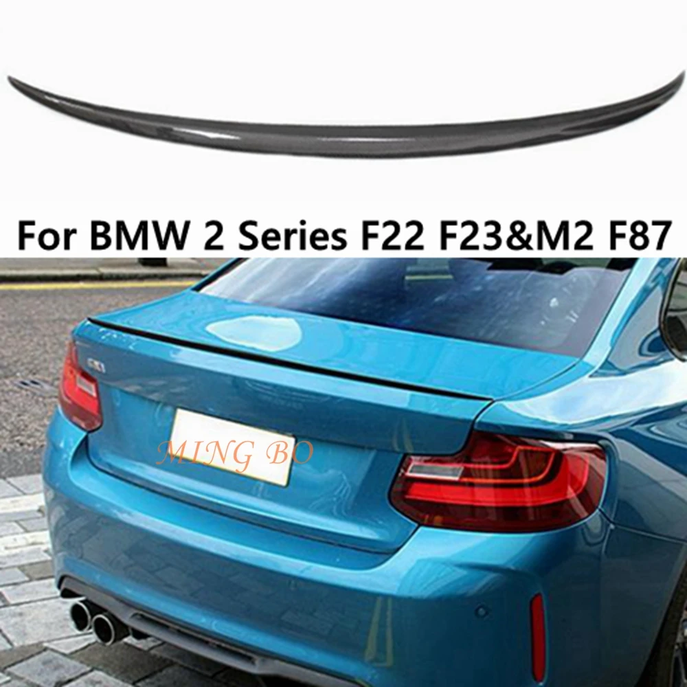 

For BMW 2 Series F22 F23&M2 F87 M Style Carbon fiber Rear Spoiler Trunk wing 2014-2020 FRP Forged carbon