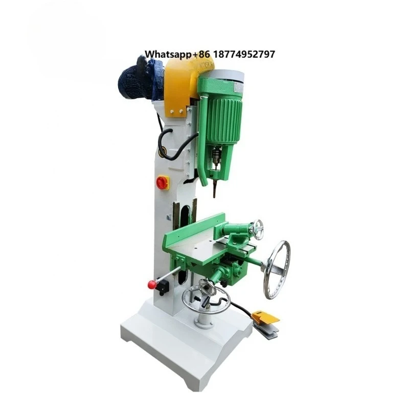 LUBANLE MZ1610Z Woodworking Vertical Tenoning Machine Automatic square Wood Mortise and Tenon Machine