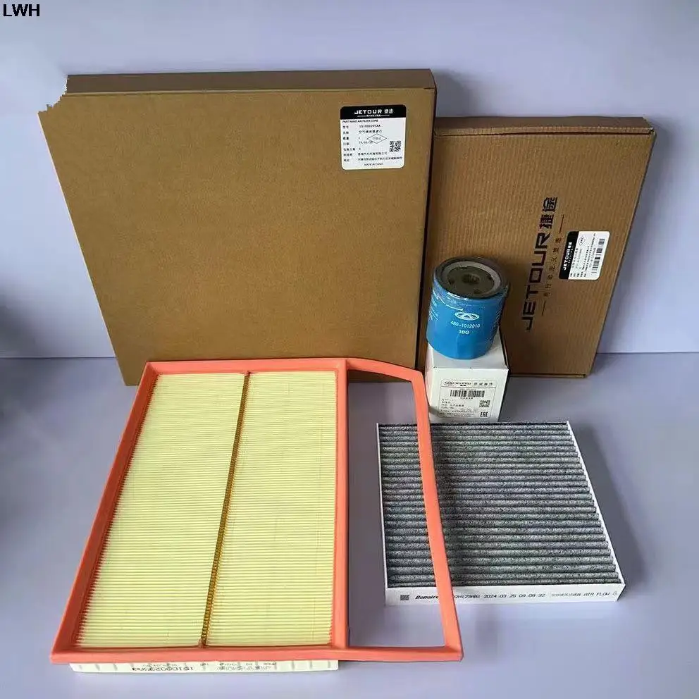 Filter set for 2023 2024 Jetour Traveler T2 1.5T 2.0T air filter cabin filter oil filter