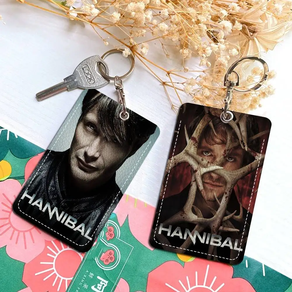 هانيبال فيلم مكتب التموين الرجال والنساء بطاقة الائتمان Keyrings بطاقة الطالب حامل بطاقة الهوية بطاقة حامل الاعتماد