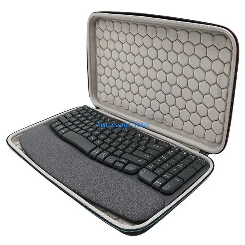 

C7AB Keyboard Carrying Case Hard Shell Travel Carrying Keyboard Case Replacement