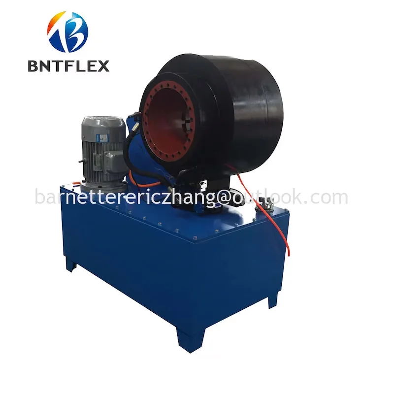 BNTFLEX good quality 380v 4kw semi-automatic 6-102mm a hydraulic press