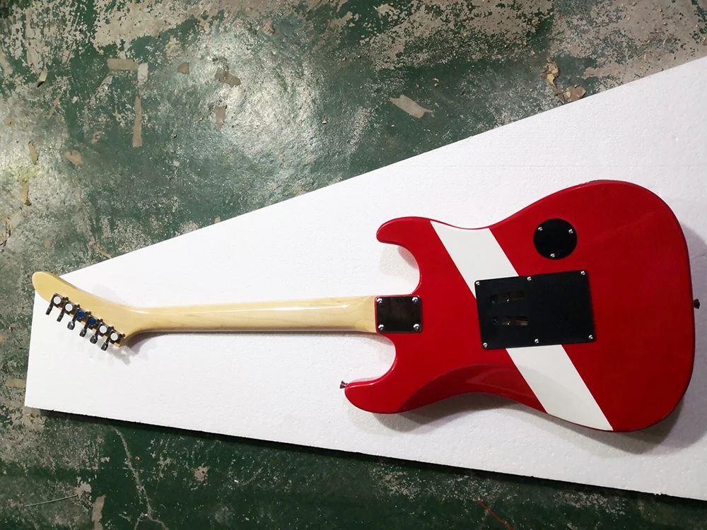 Left Hand Electric Guitar with Tremolo,Maple Fretboard,Customize Logo/Color Available