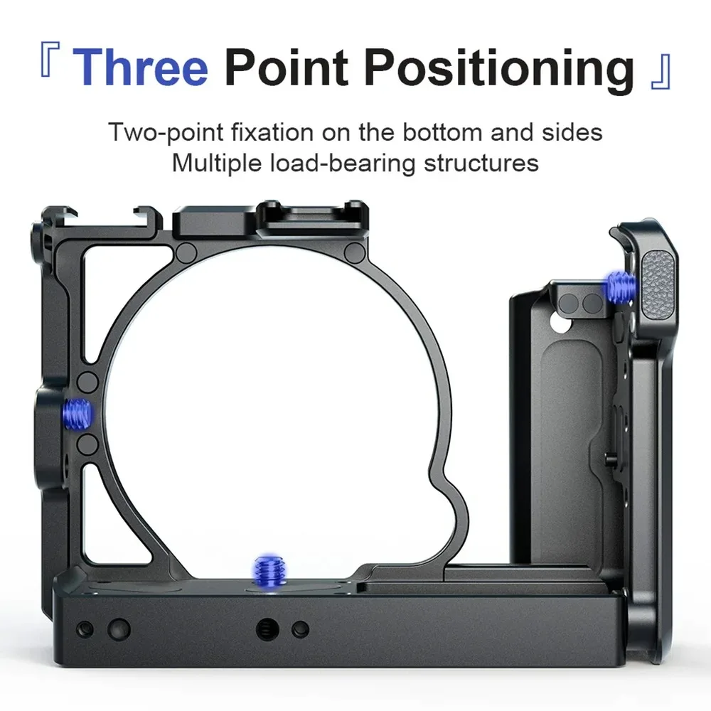 YANZUO camera Cage MetalCage For Sigma FP FPL camera (Black/Titanium)