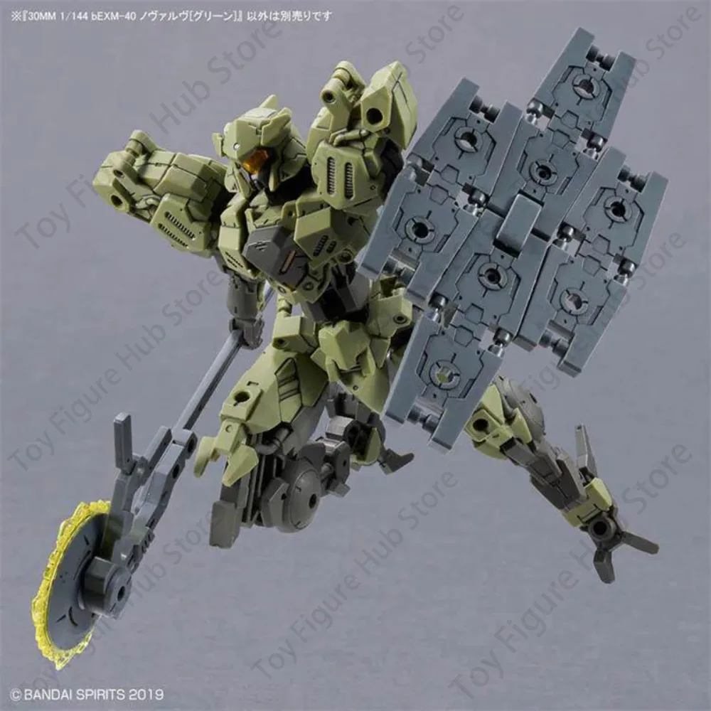 BANDAI Oficial Genuine in Stock 30 Minutes Missions Model Kit Figures 30MM BEXM-40 Novalv Green Action Anime Model Toy Gifts view 6