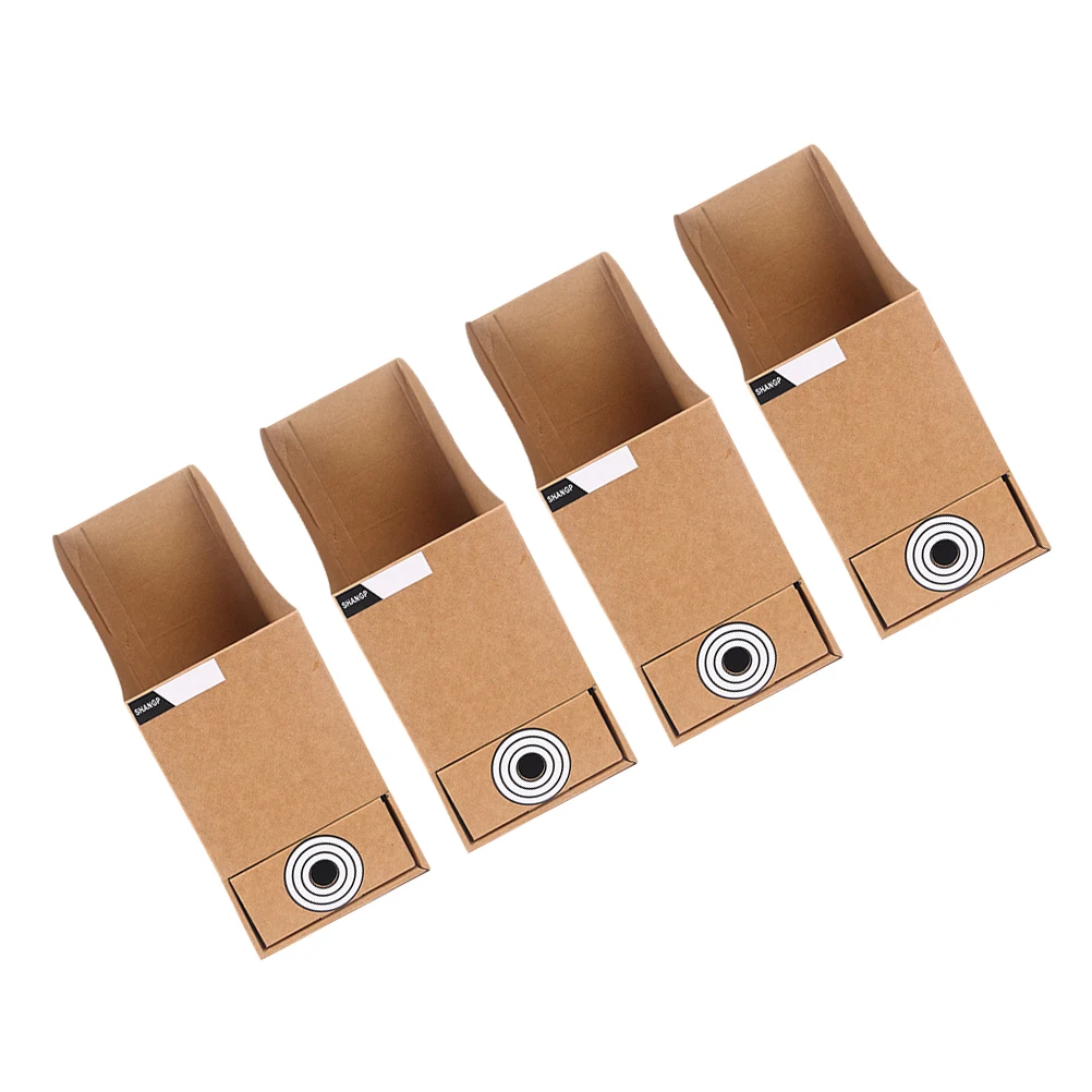 

2 Pcs File Storage Rack Magazine Holders Small for Desk Paperwork Boxes Document Organizer Multifunctional Office