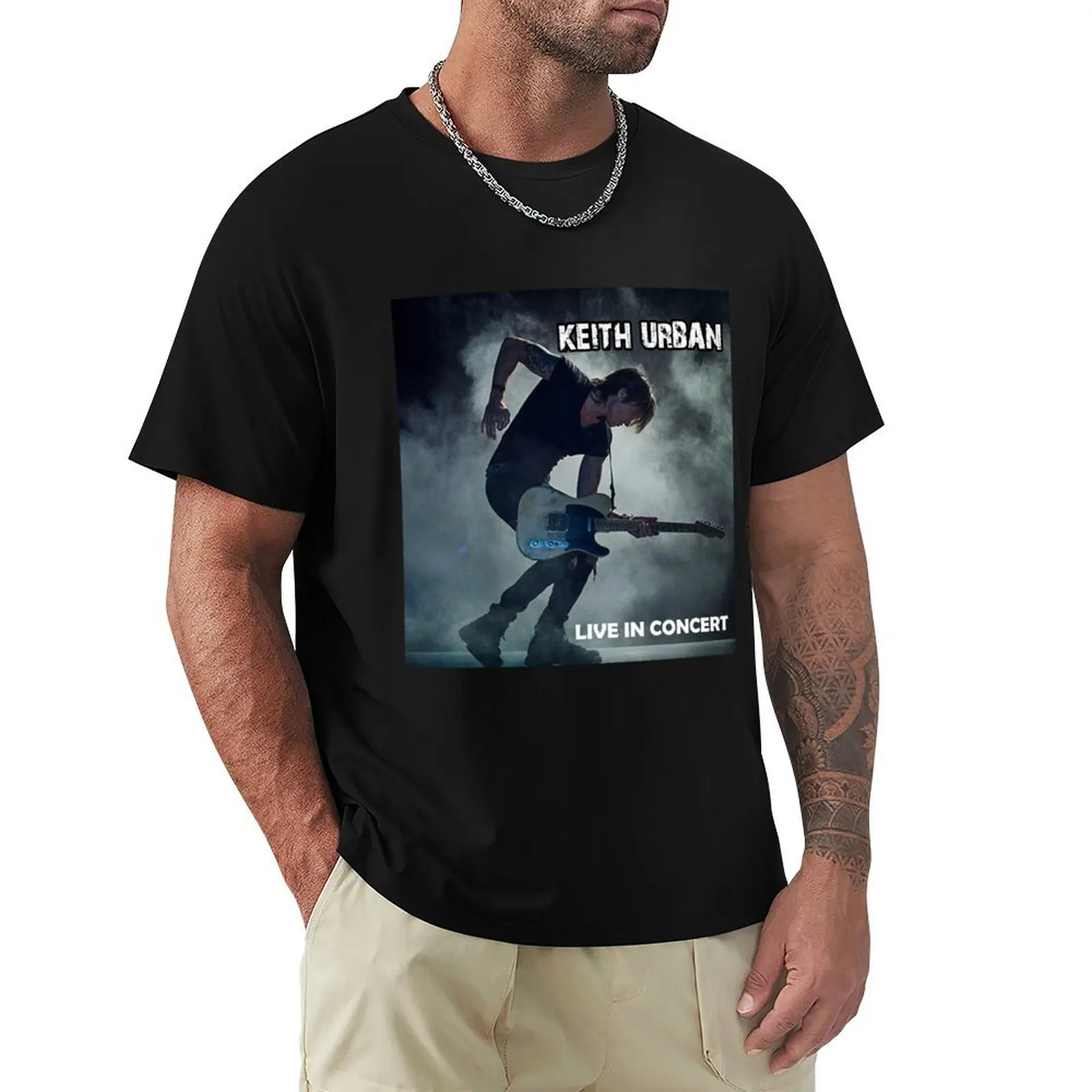 

KEITH URBAN T-Shirt baggy shirts Short sleeve tee plus sizes valentines clothes men clothes