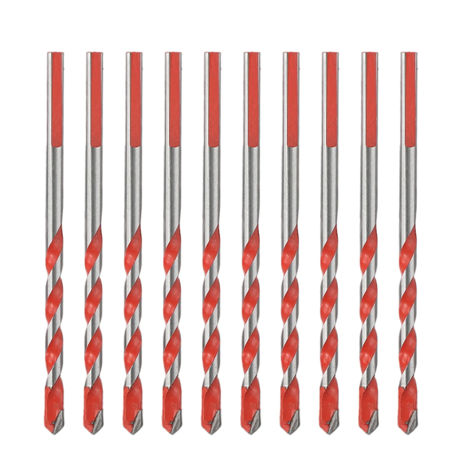 

10pcs 6mm Multifunction Drill Bits Ceramic Wall Glass Punching Hole Working For Multi-purpose Drlling On Drywall