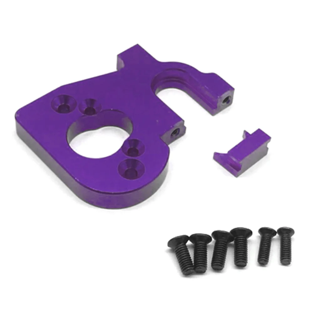 Metal Motor Mount Holder para RC Car, Wltoys 124019, 124018, 144001, RC Car Spare Parts, Acessórios de atualização