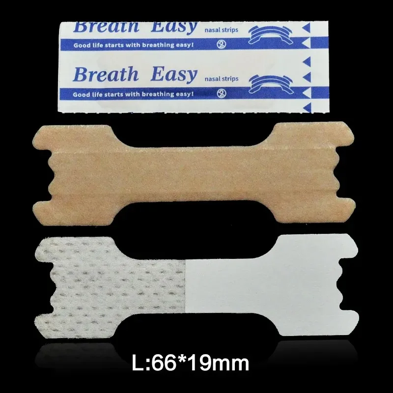 100/500PCS Atem Nasen Streifen Rechts Hilfe Stop Schnarchen Nase Patch Gute Schlaf Patch Produkt Einfacher Atem Schlaf hilfe Decive – Detail 5