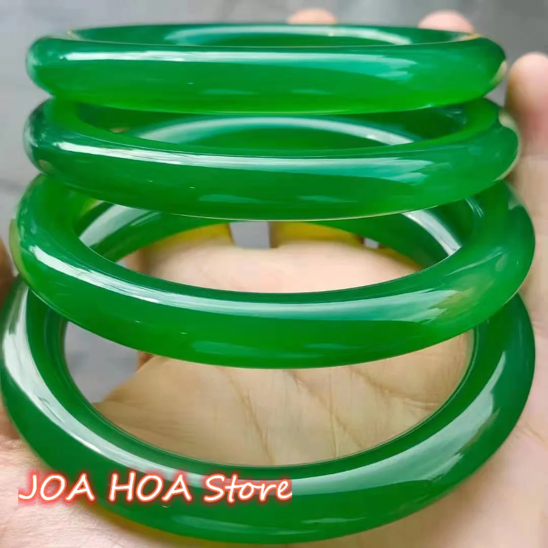 

HIGH Quality Emerald Bangle Natural Green Color Jadeite Handring Top Selling Accessories Crafts Jade Bracelet Fine Gifts Jewelry