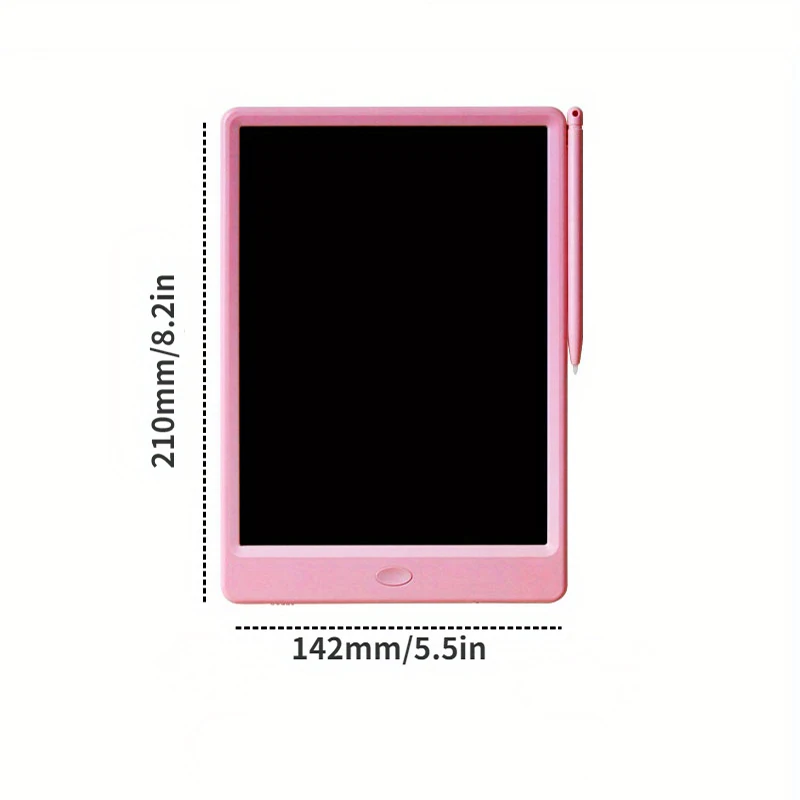 Tablette d'écriture LCD pour enfants, planche à dessin, jouets pour enfants, bébés filles et garçons, 3 ans, 4 ans, 5 ans, 6 ans, 7 ans, 8.5 pouces