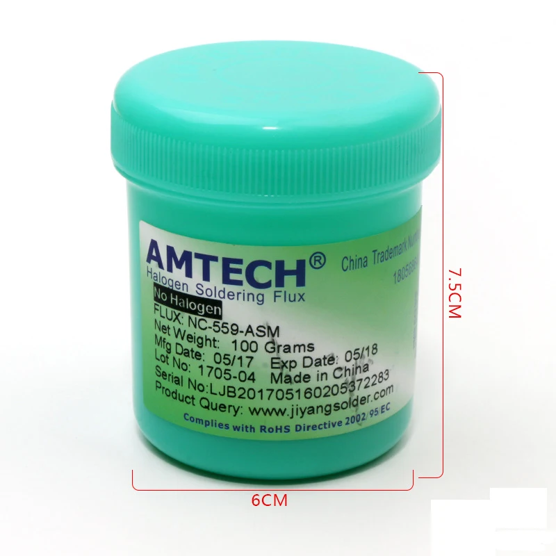 Solder Paste AMTECH Nc-559-asm 100g Lead Free Soldering Flux Welding Paste Flux 559  Nc-559 Soldering Iron Soldering Paste Flux