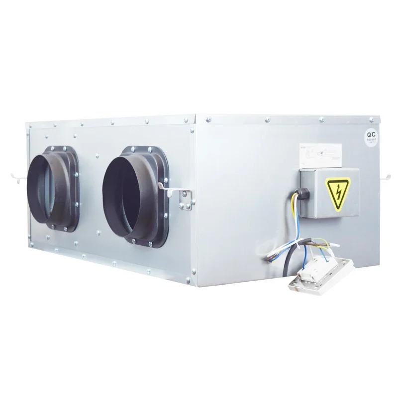 Circulação total interna do ar da eficiência elevada do sistema do ventilador da ventilação do ar da troca do ruído