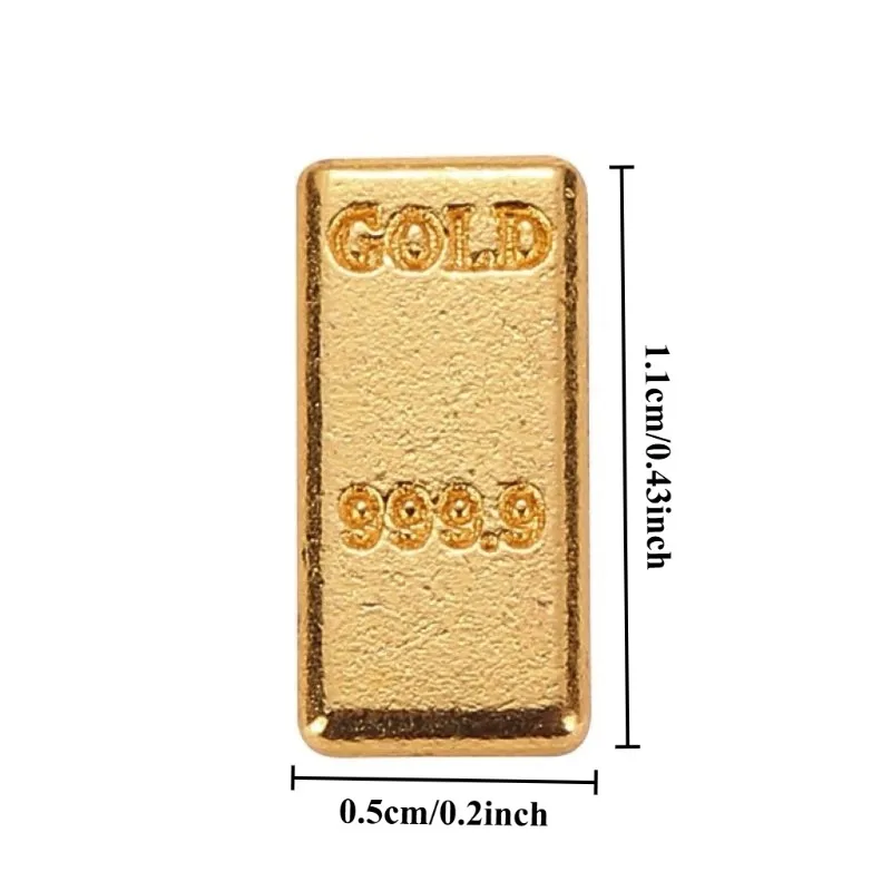 150pcs realistic gold bricks, housewarming gifts, eight blessings for wealth and prosperity - Office and home decoration Christm