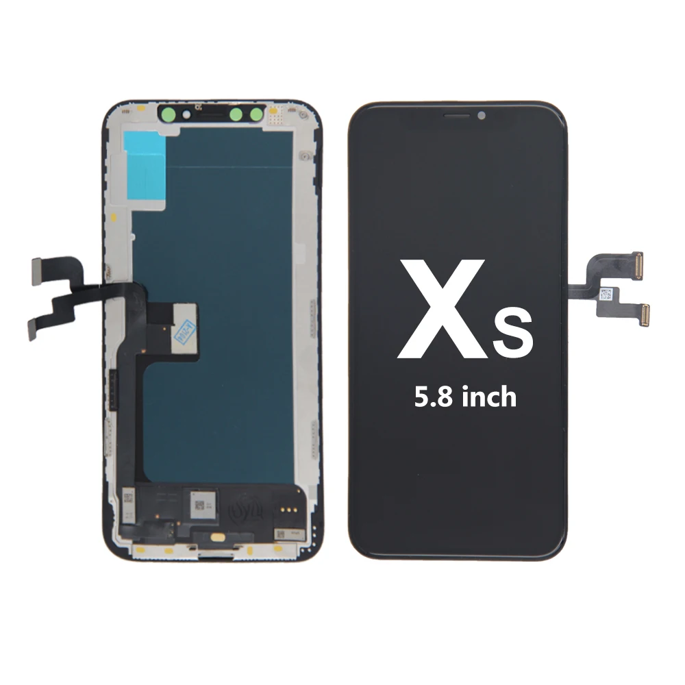 GX OLED Display for iPhone XS Touch Digitizer Assembly LCD for iPhone XS Screen Replacement True Tone Face ID