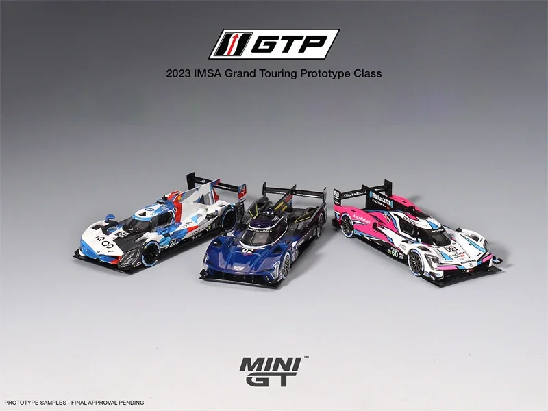 MINI GT 1:64 M Hybrid V8 GTP #24 / V-Series R #02 / Acura ARX-06 GTP #60 Diecast Model Car