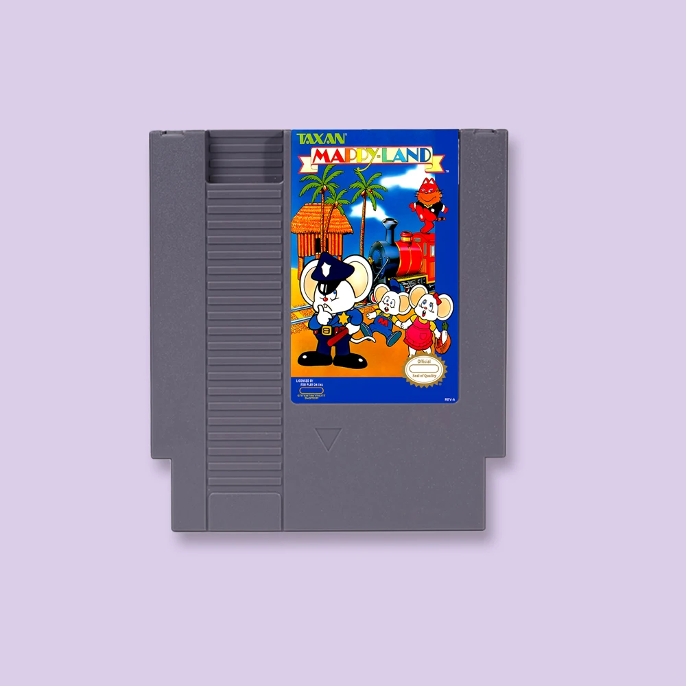 

Mappy-Land Action Game Card for NES 72 Pins 8bit Console Video Game Cartridge