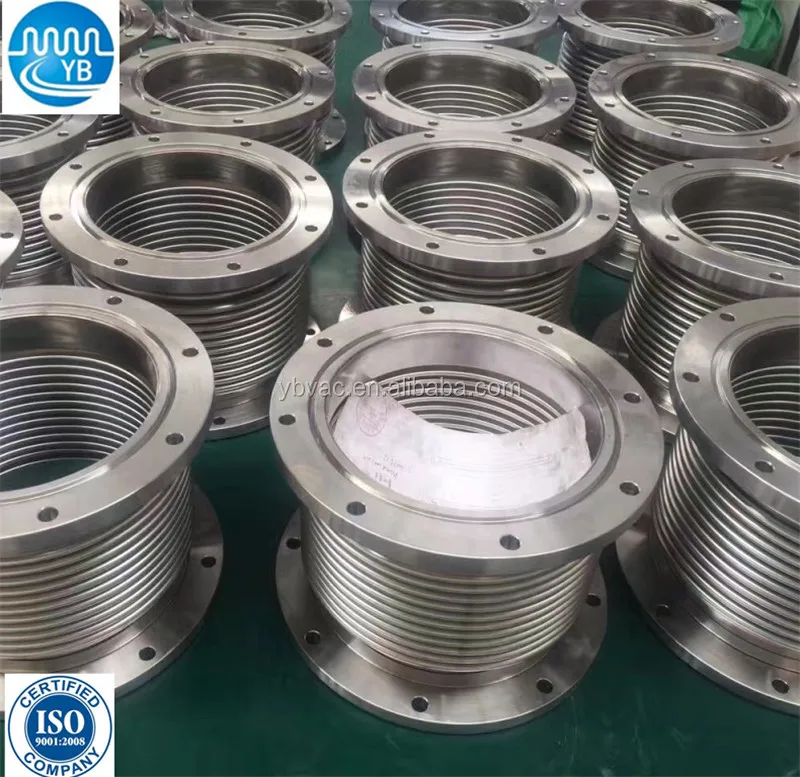 Connettore a soffietto per pompa a soffietto ondulato DN250 Acciaio inossidabile SS304 Superficie liscia resistente alla corrosione per tubazioni industriali