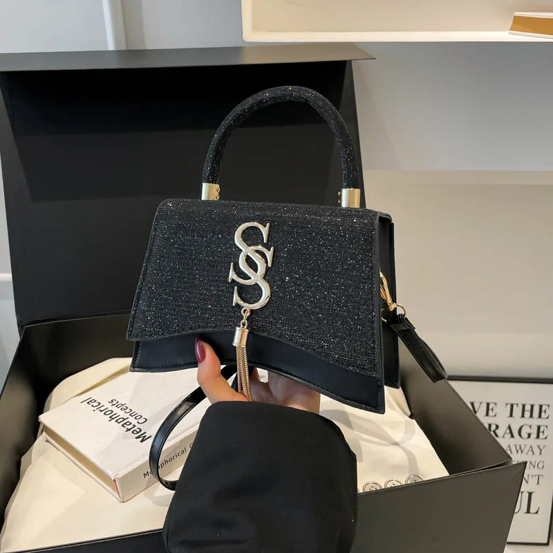 

Женская модная большая сумка A/W 2025 года, многосторонняя сумка через плечо из натуральной кожи, винтажная стеганая сумка большой вместимости