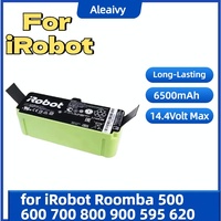 14.4V 6500mAh High Capacity Replacement Battery for iRobot Roomba Vacuum Cleaner 500 600 700 800 900 Series