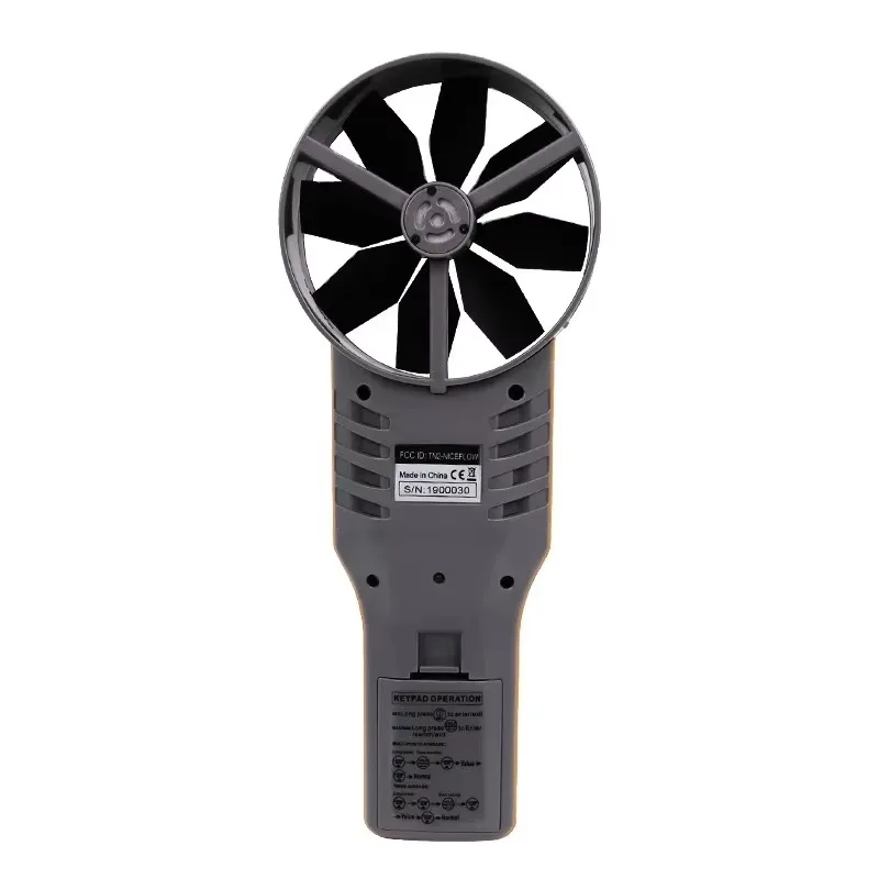 AZ89191 Portable Bluetooth Anemometer Wind Speed Tester Support Temperature Humidity Test for Ventilation Duct Detection