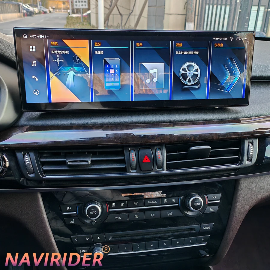 

14.9Inch For BMW X5 X6 F15 F16 2014-2017 NBT EVO Android Auto Car Radio Player Multimedia Stereo Video GPS Car Carplay LHD RHD