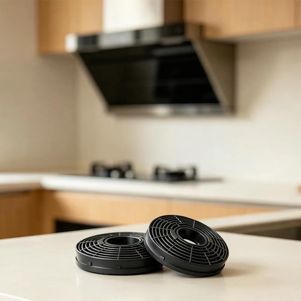 

Activated Carbon For Range Hood Filter 105x26mm Black for LEX N2 For CIARRA CBCF002 CFA 70020 Kitchen Ventilation Pack 2