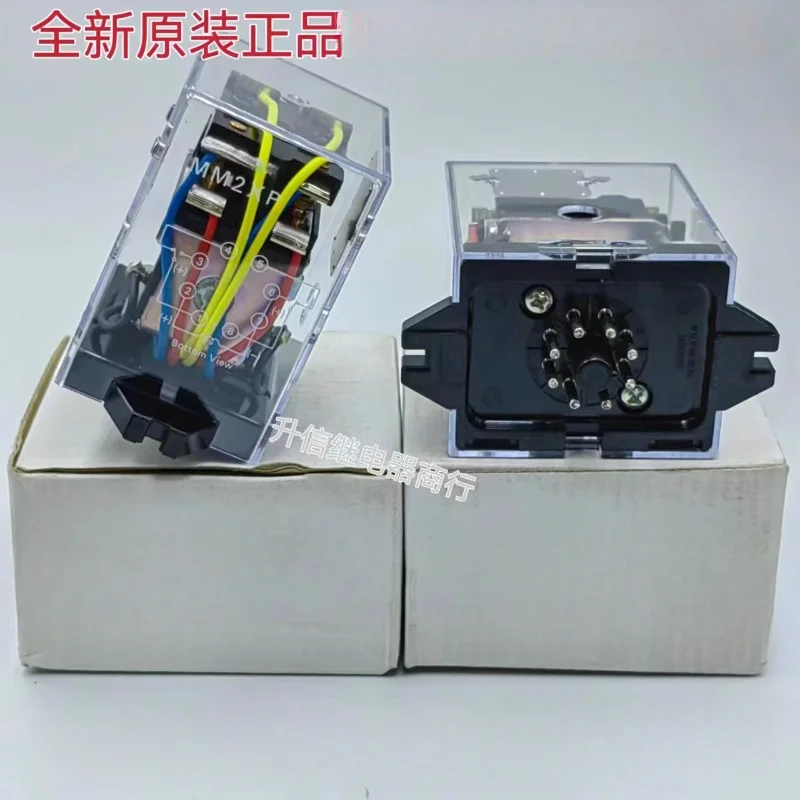 （Brand New Original）1pcs/lot 100% original genuine relay:MM2XP DC100/110V 8pins Intermediate relay 110VDC