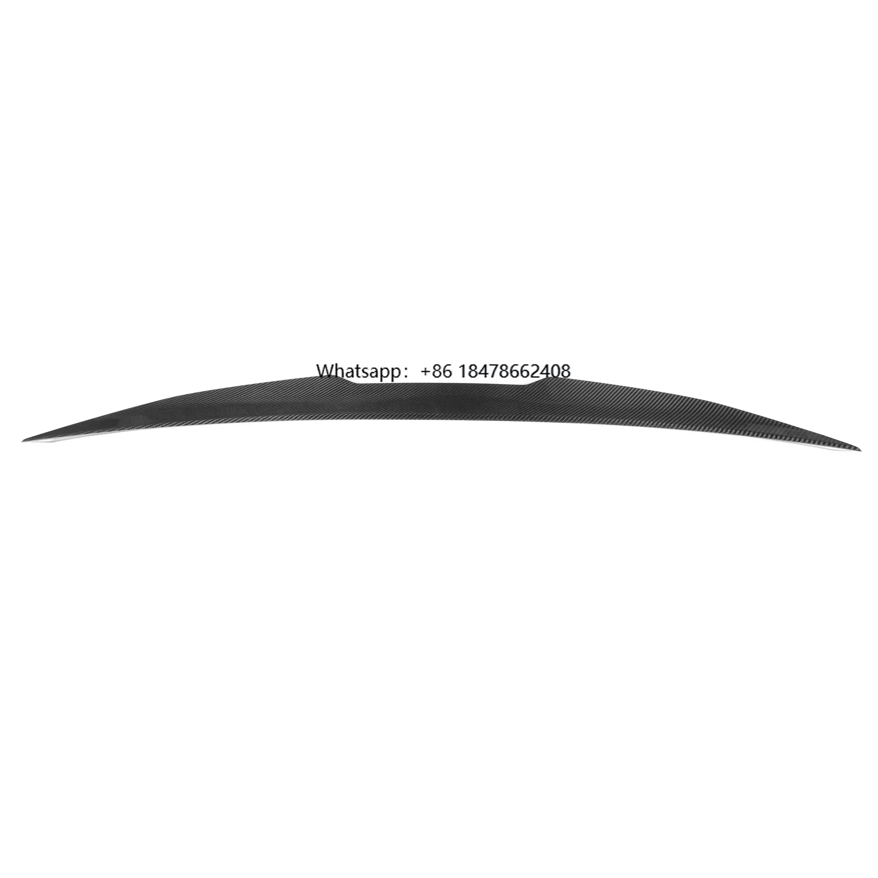 

For A6 C8 Sedan PSM Style Prepreg Carbon Fiber Spoiler T-068 2020-IN Gloss Carbon/ Forged Carbon
