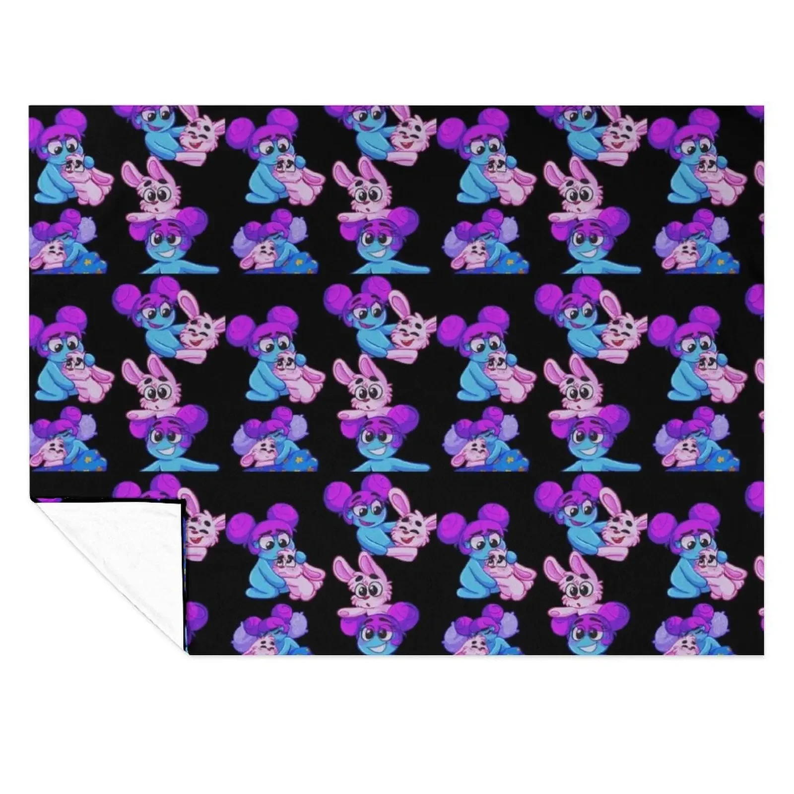 

PIBBY NIKKI CASTILLO MOVIE,Scorpion Throw Blanket Flannel Travel anime Cute Plaid Blankets