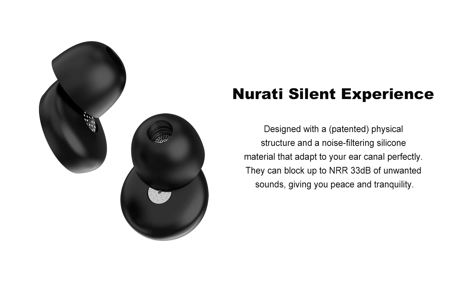 Reusable Noise Cancelling Ear Plugs for Sleeping, Focus, and Noise Sensitivity Silicone Hearing Protection