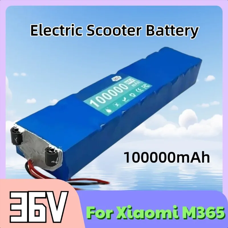 

For Xiaomi M365 Scooter Battery Pack 36V 100000mAh Battery Pack Electric Scooter BM