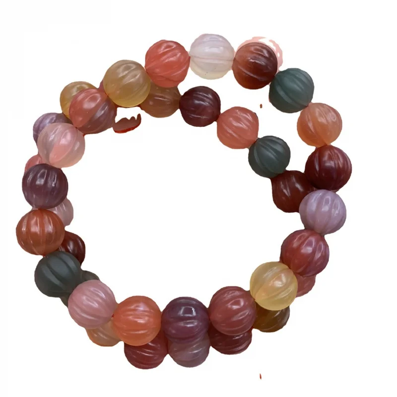 حبات اليقطين الحلوى الطبيعية للنساء ، عقيق دائرة واحدة ، بالجملة #5