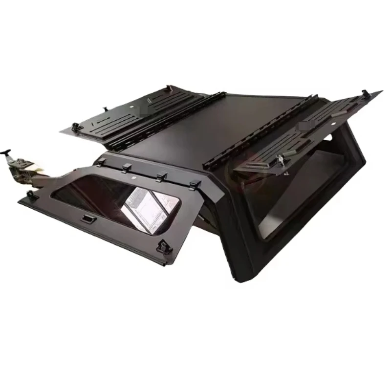 For Steel Aluminium Pickup Accessories Truck Caps Cap with Side Window Hardtop Canopy Canopies