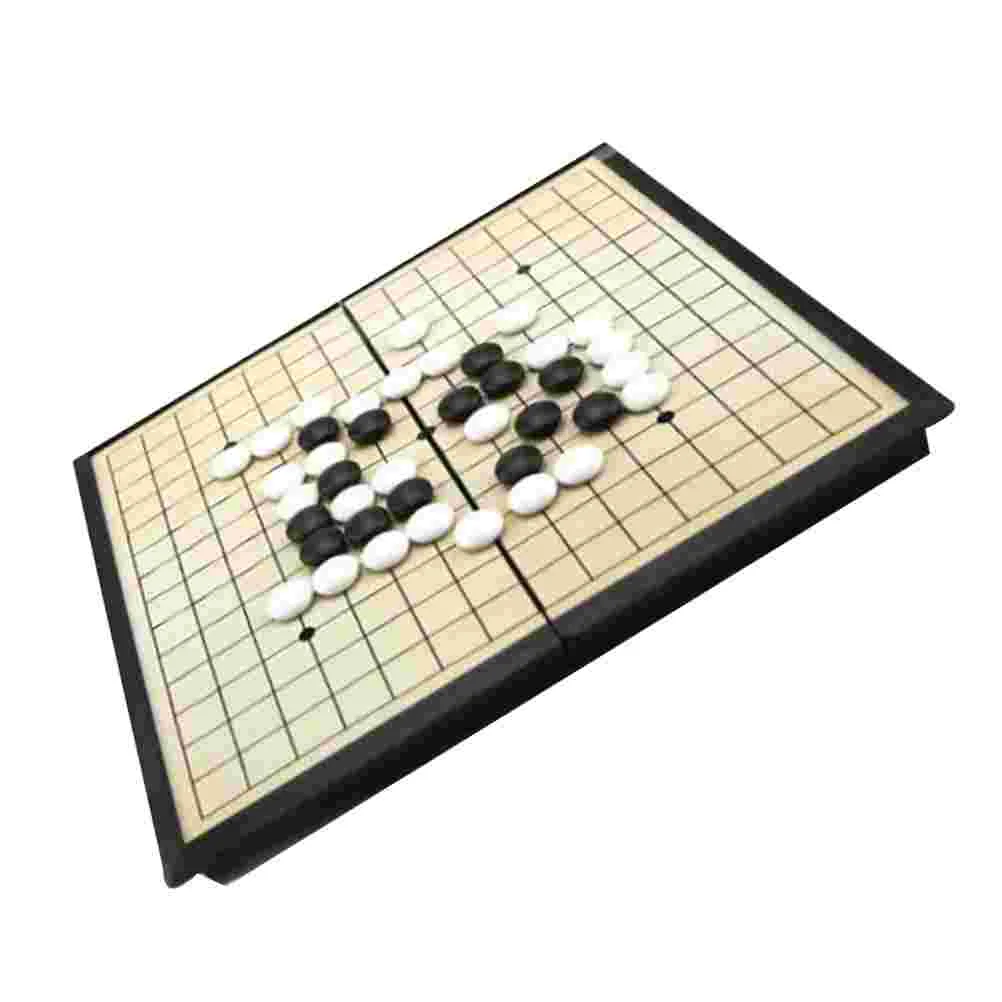 

Portable Travel Chess Board Game Toys Funny Gobang Fold Educational Parent-child