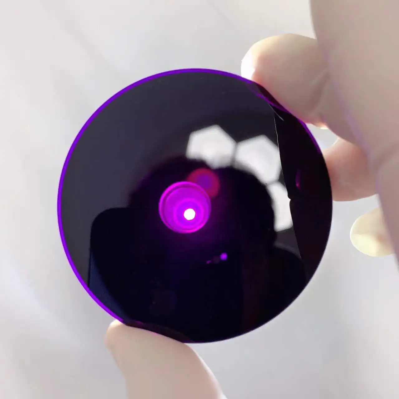 UV 필터 유리, 전체 크기 140mm, 원형 2mm 두께, ZWB2, 11 개