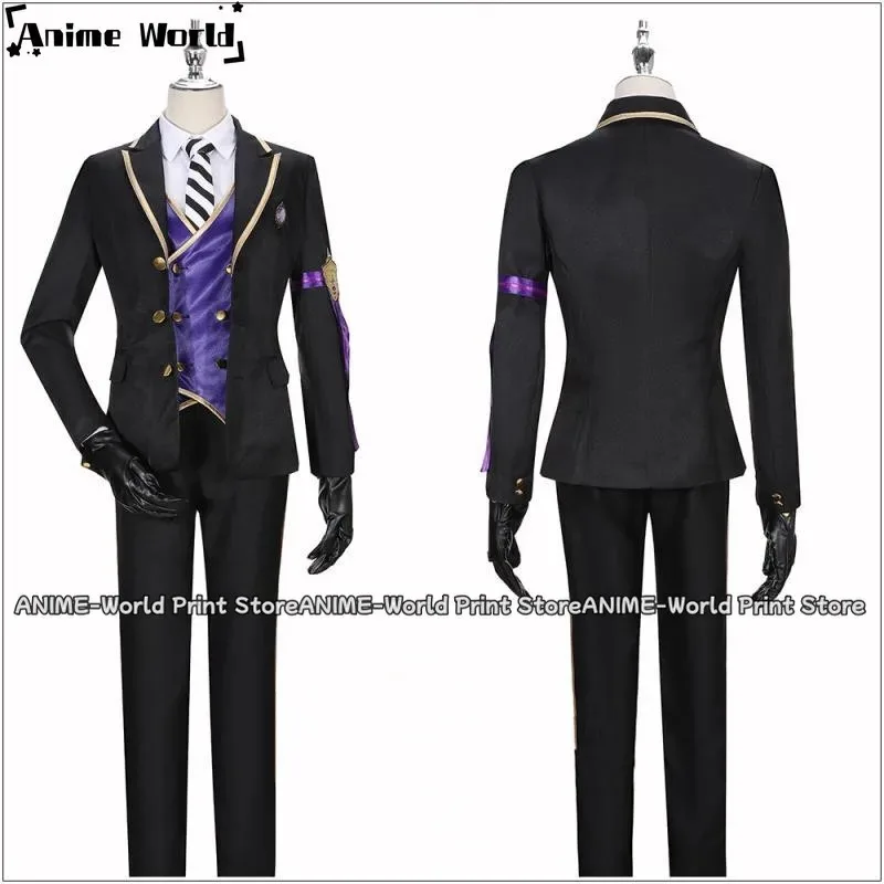 트위스티드 원더랜드 헌트 코스프레 가발 또는 의상 나이트 레이븐 칼리지 포메피오레 루크의 교복 슈트 I See Your,7;k'2.s;9,