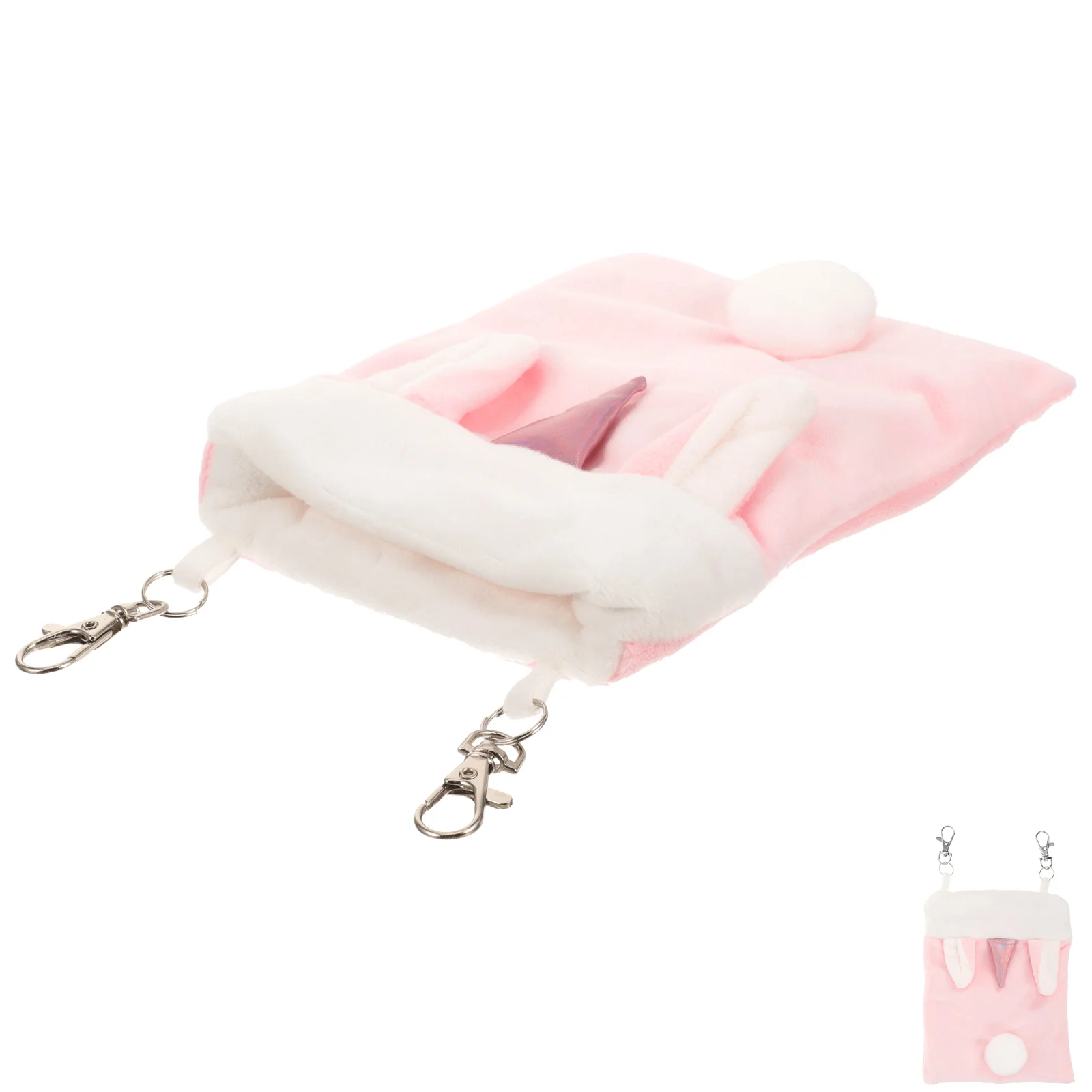 

Cotton Nest Small Pink Sleep Bag Warm Bed Ferret Cage Accessories Guinea Pig Squirrel Chinchilla Bed Soft Lint