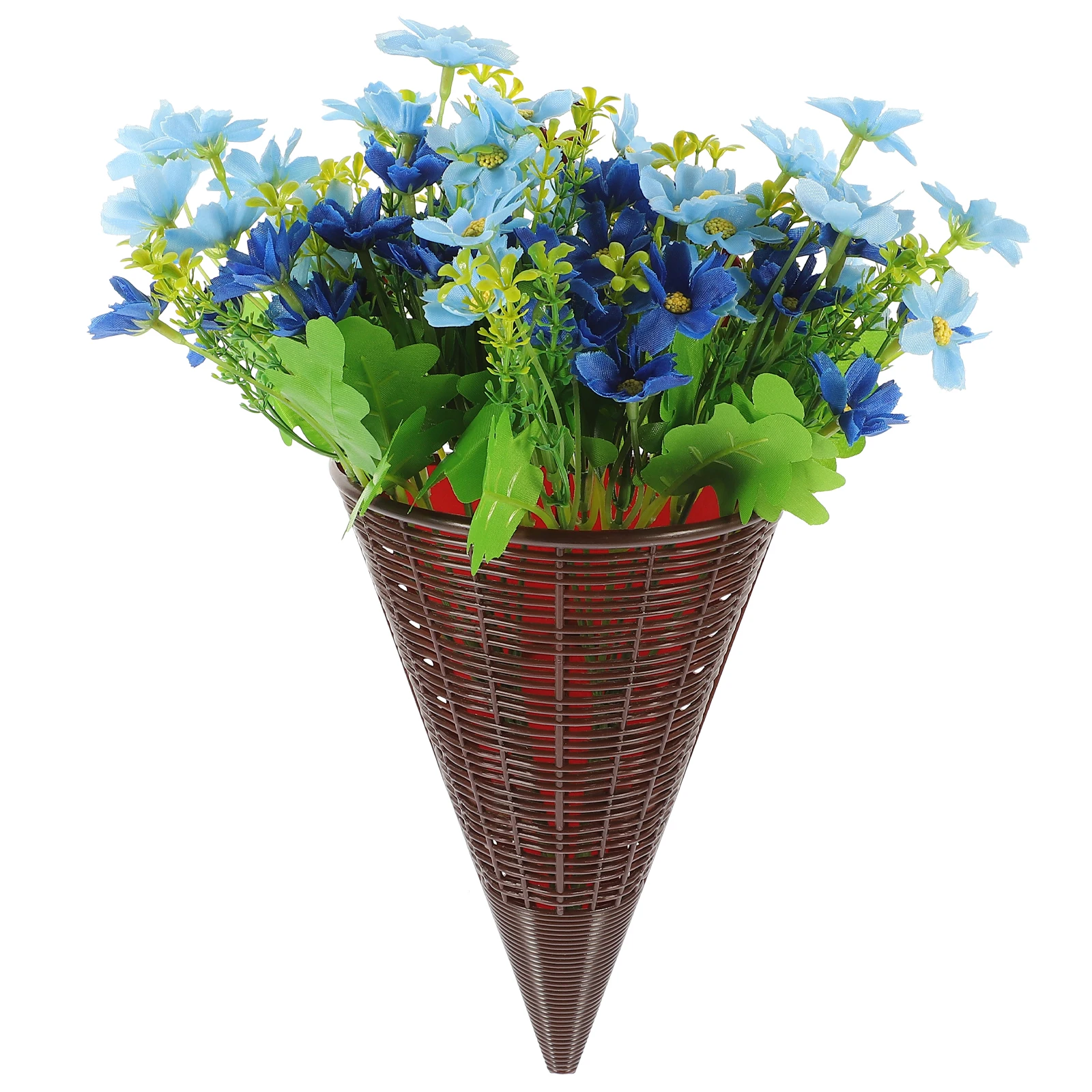

Artificial Flowers Outdoor Wall Artificial Hanging Flowers Faux Flower Decor Home Office Cafe Suitable