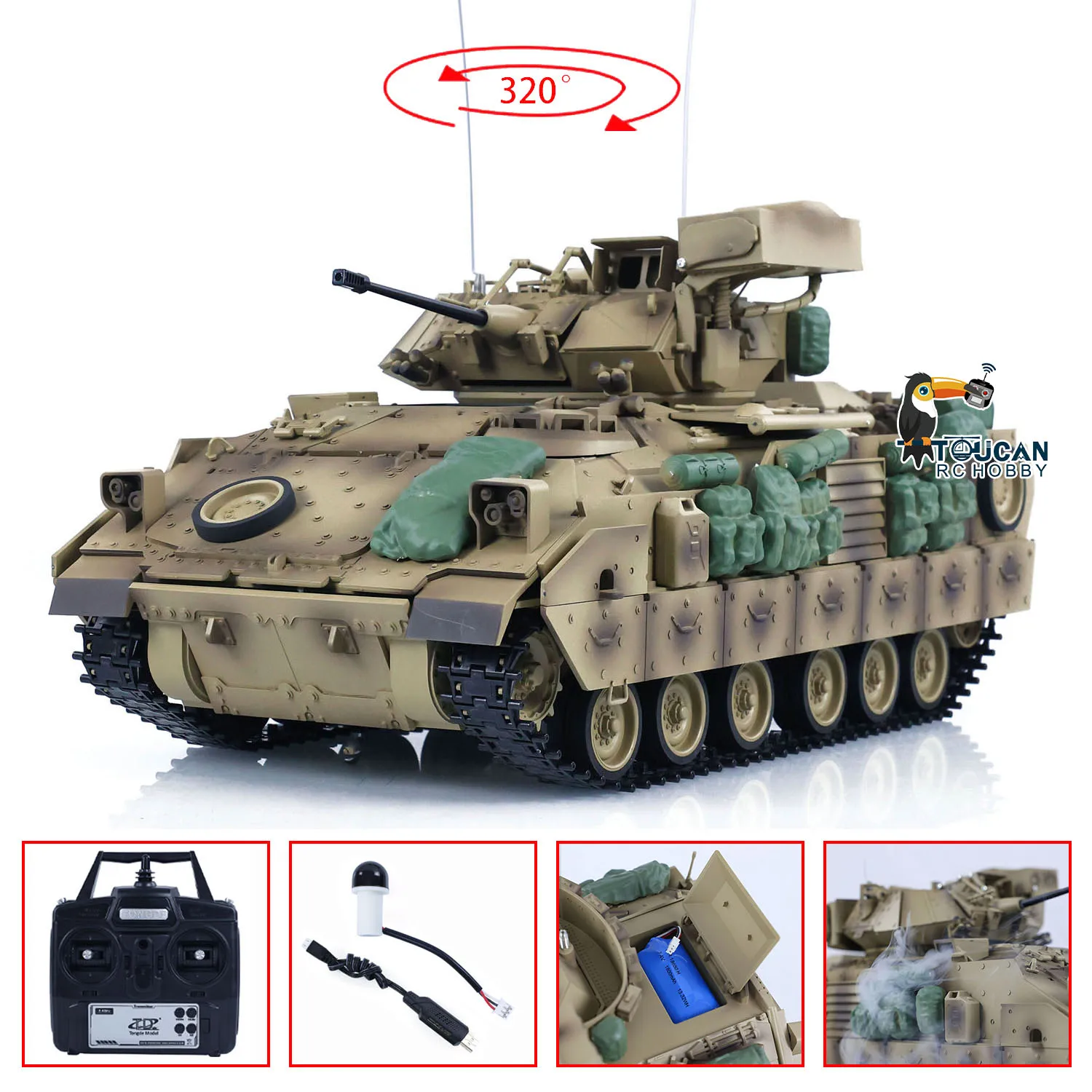 Tongde 1/16 M2A2 Br…